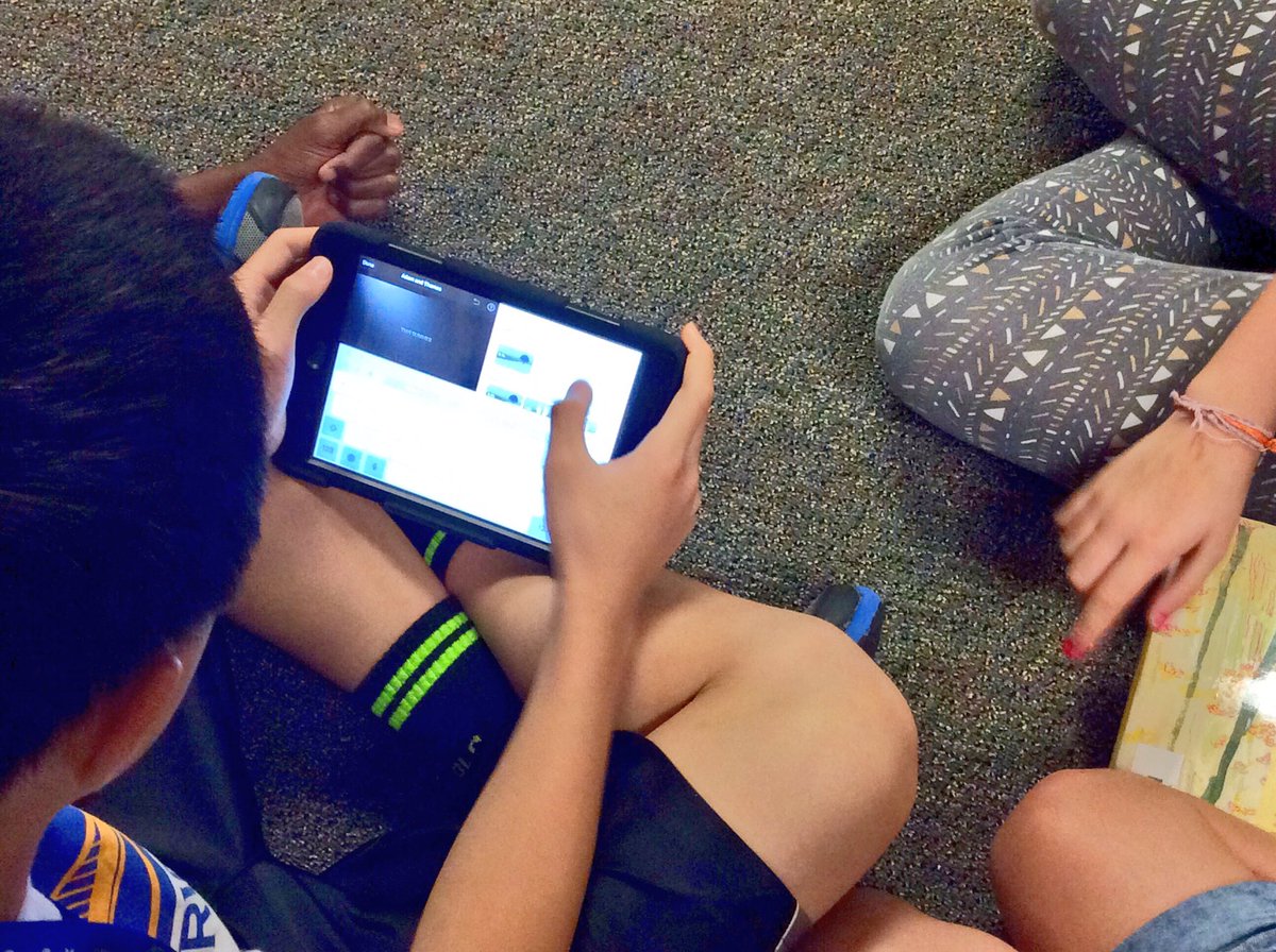 Finally getting to film our book trailers! 🎥🎞📖 #iMovie #creechpride