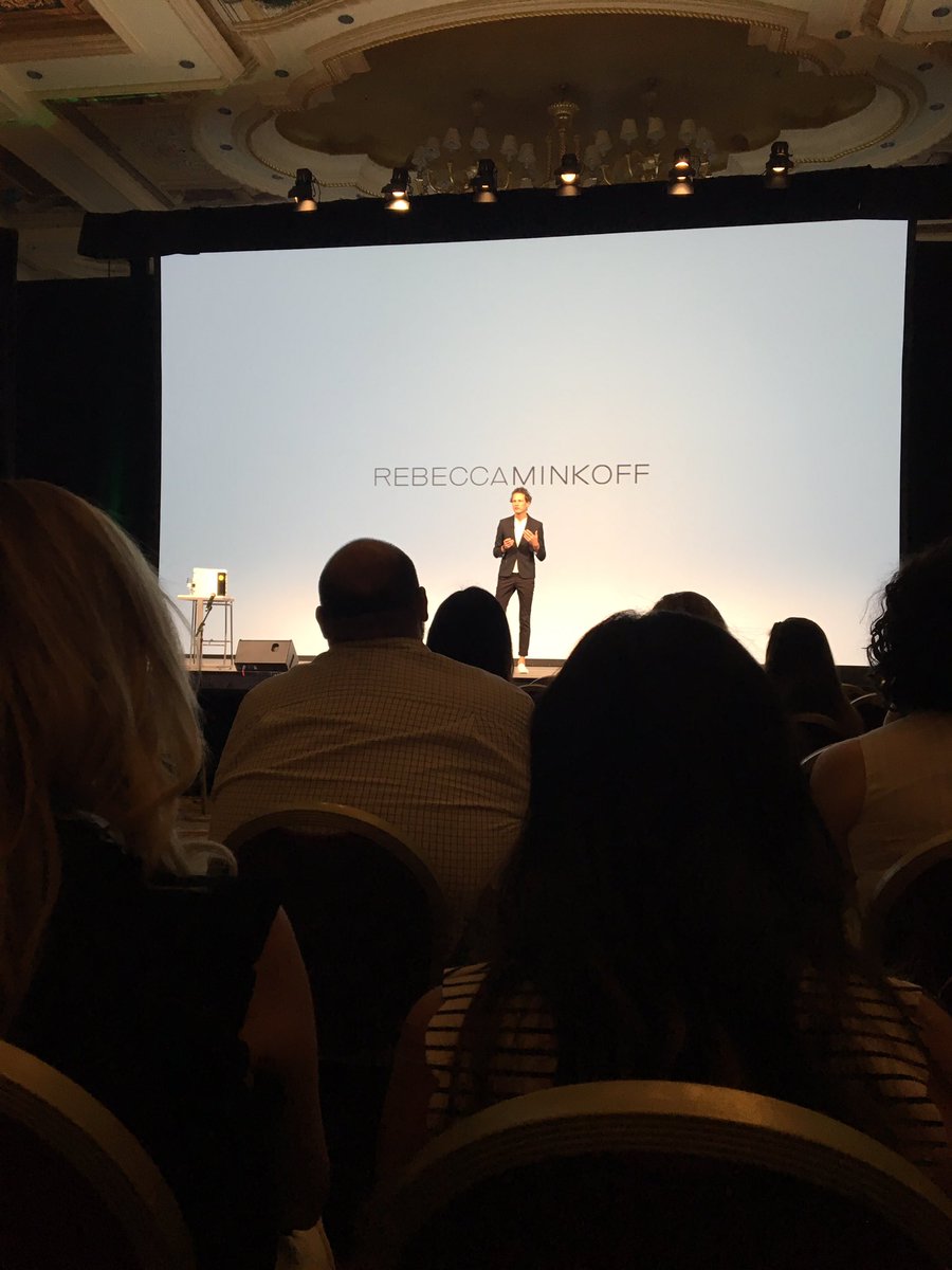 blueacornici's tweet photo. CEO of @rebeccaminkoff,Uri Minkoff, takes the stage @BrontoSummit! https://t.co/VvDlpLiD3k