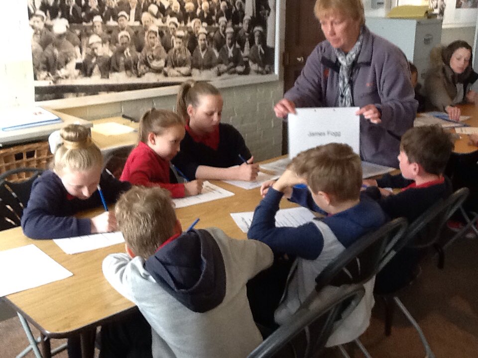 AnstonBrook's tweet photo. Thank you to all the volunteers at The Workhouse who made our experience so memorable!! #ABPlearning @nationaltrust https://t.co/2eSMn2600u