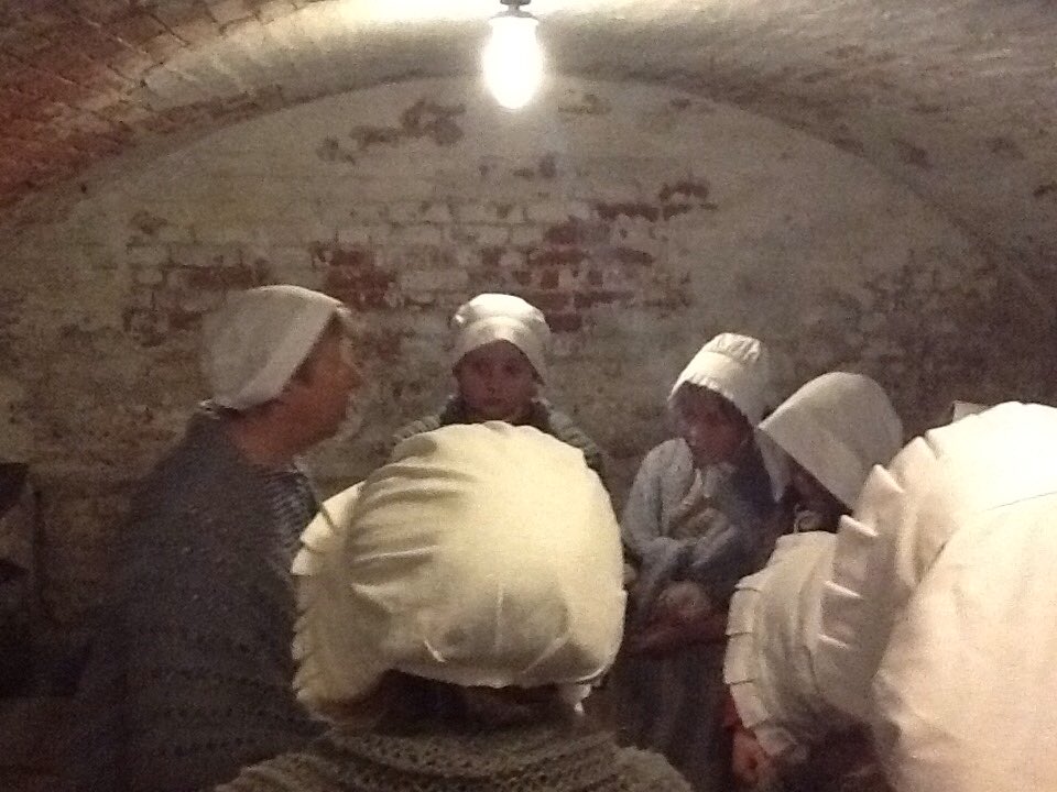 AnstonBrook's tweet photo. Thank you to all the volunteers at The Workhouse who made our experience so memorable!! #ABPlearning @nationaltrust https://t.co/2eSMn2600u