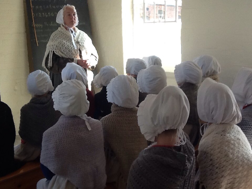 AnstonBrook's tweet photo. Thank you to all the volunteers at The Workhouse who made our experience so memorable!! #ABPlearning @nationaltrust https://t.co/2eSMn2600u