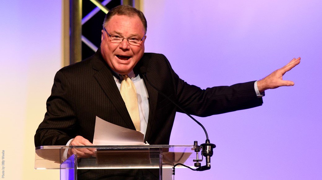 GoMocs's tweet photo. Congrats to Voice of the Mocs Jim Reynolds on his upcoming induction into the TN Radio Hall of Fame - https://t.co/2gJM9DJLwu #GoMocs https://t.co/k6yXNasmwq