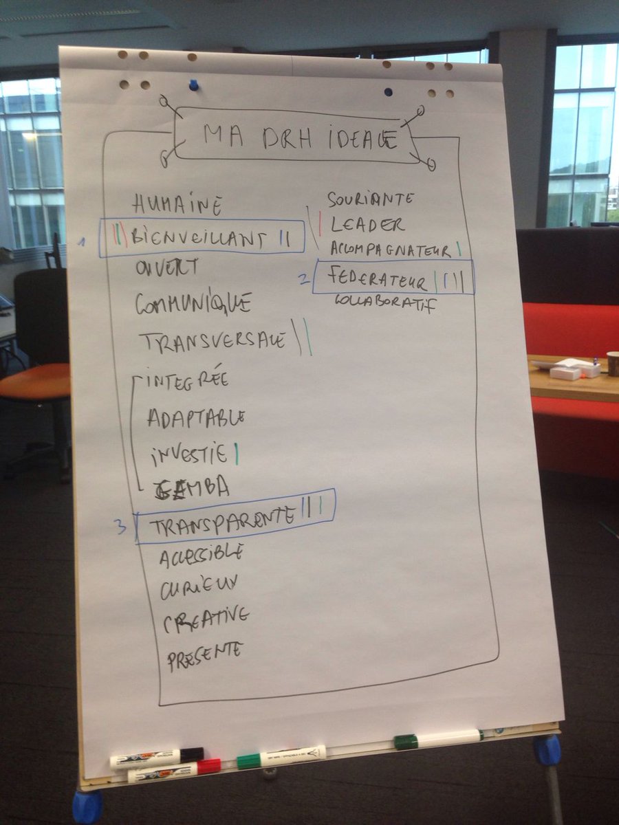 EMassacrier's tweet image. Ça bosse chez @ANEOConseil :) dessine-moi la #DRH idéale #AgileRH