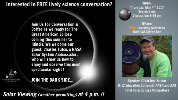 Hey guys!! Come on down to the  learning commons on May 4th for a great time. (More info is on the picture)