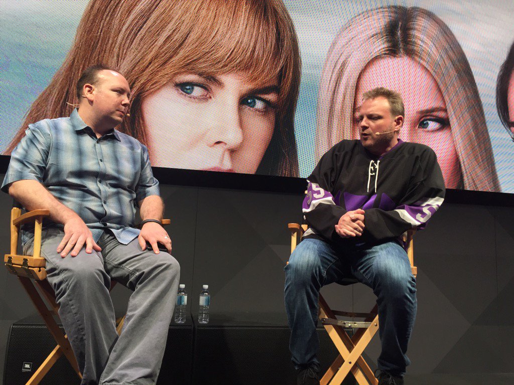 nonstopjohnnie's tweet photo. David Berman at Avid booth talking about editing HBO's Big Little Lies #Avid #nabshow #NABShow2017 https://t.co/nhSu7Lf6Sj