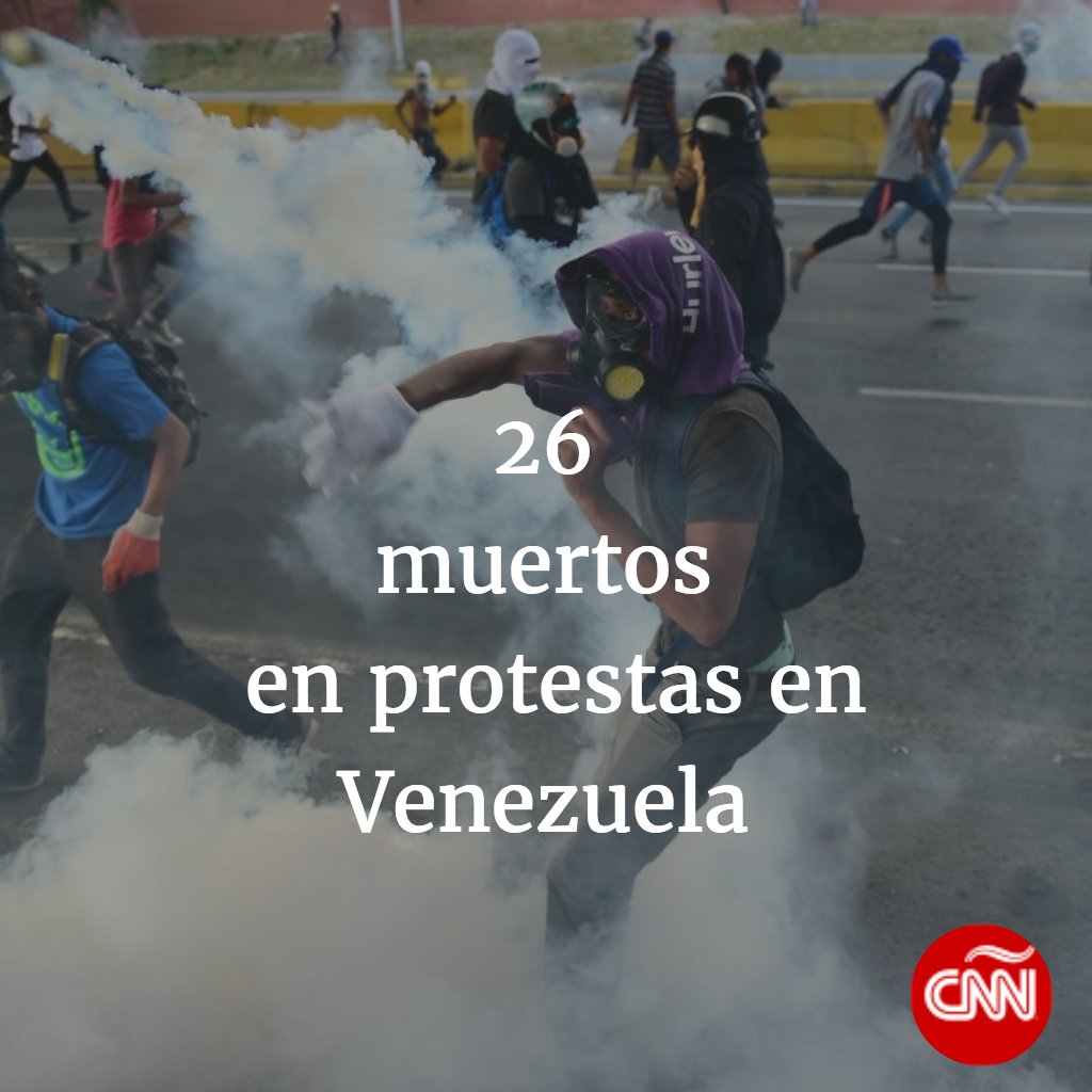 yoqueseradio's tweet photo. EL SALDO DE LAS PROTESTAS EN VENEZUELA https://t.co/bwraA0kGIP by #CNNEE via @c0nvey https://t.co/IjbkXOTFI3