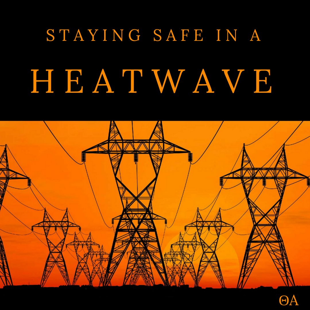 TAntalizingTA's tweet photo. As temperatures start to rise Theta Alpha wants to make sure that you're pREpareD and remain safe during the warm weather. Tips coming soon! https://t.co/MXWETB1DfW