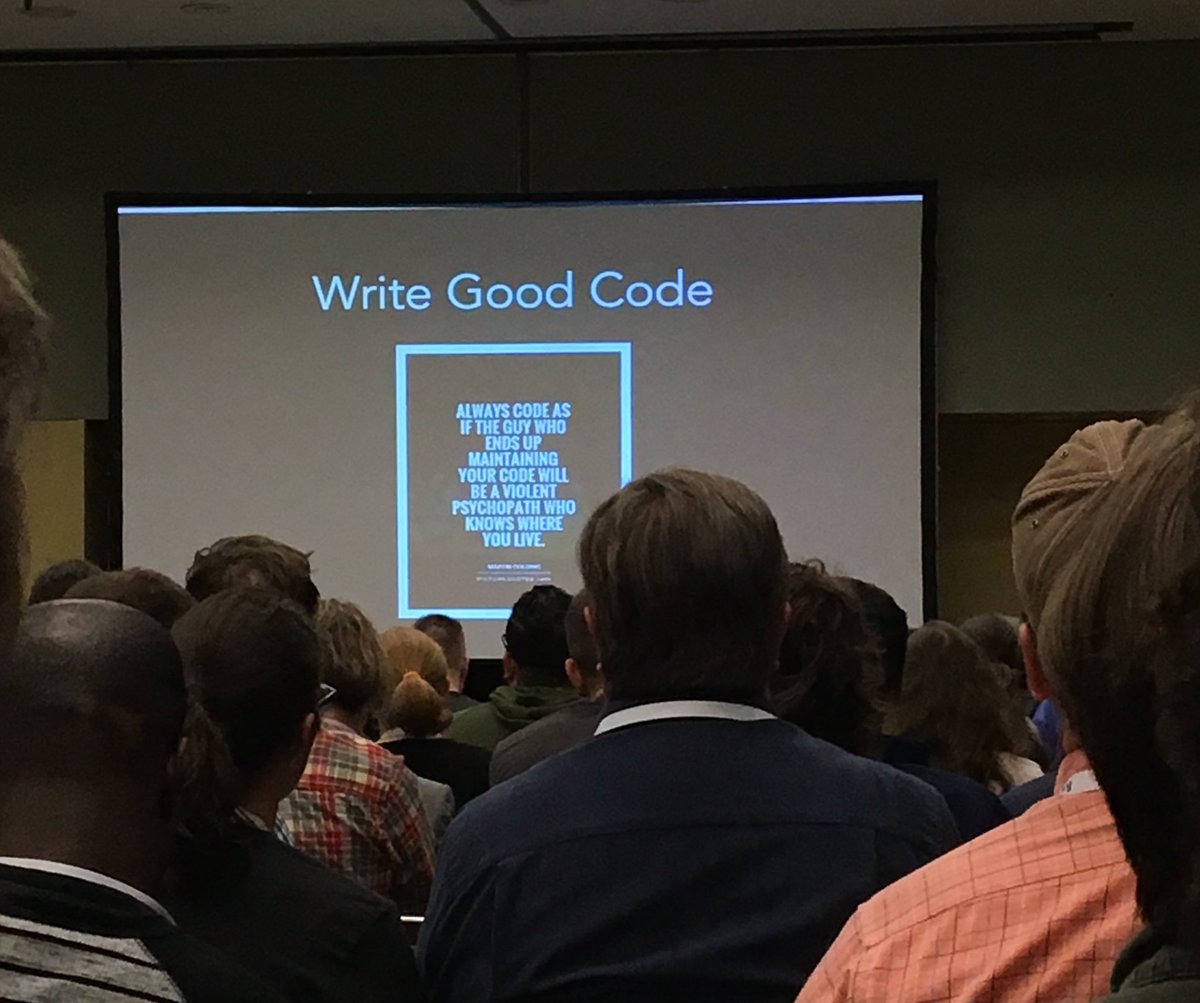 MadeByMarcy's tweet photo. This is amazing and so true 😂#drupacon #webdev https://t.co/jVQq5iCTZN