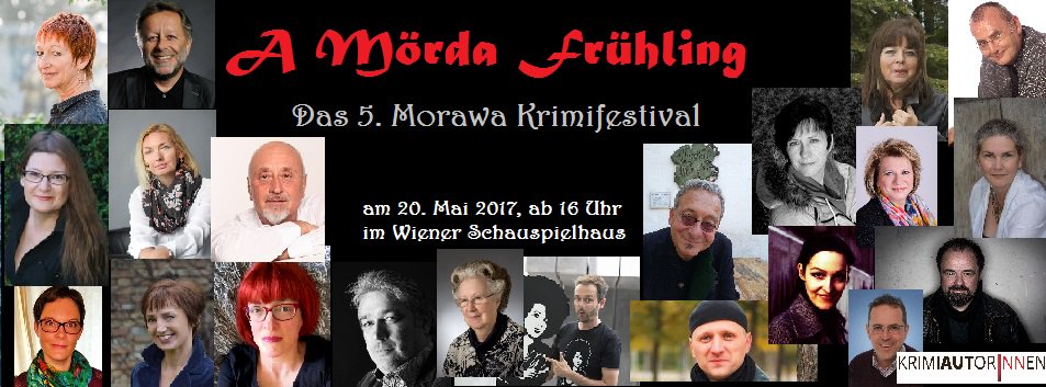 CrimeWritersAUT's tweet photo. Am 20. Mai 2017 um 16 Uhr steigt der Mörda Frühling in Wien! Seid dabei. Hier gibt es immer neue Infos dazu: https://t.co/7fXOWfwymb https://t.co/YoXk0gWQjt