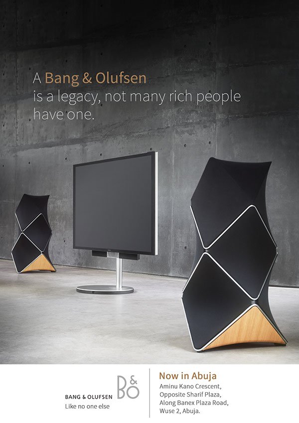 adeyemiandsons's tweet photo. More of the Bangs &amp; Olufsen. 😂 https://t.co/55fak2fJzw