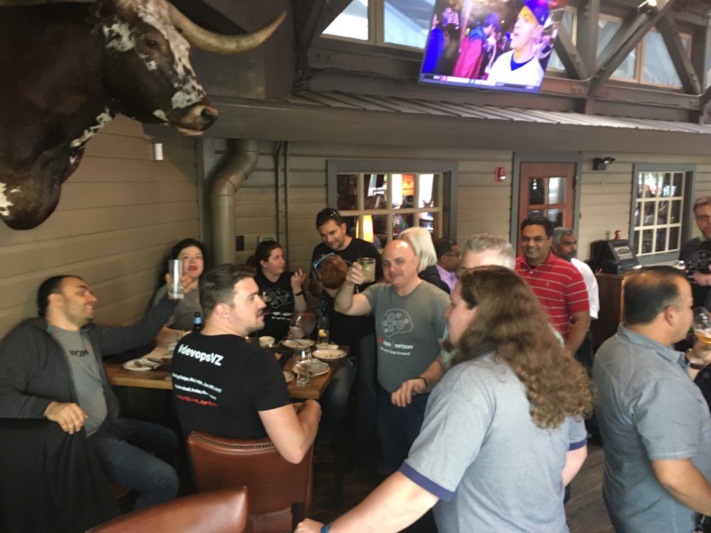 RossClanton's tweet image. #devopsvz afterparty