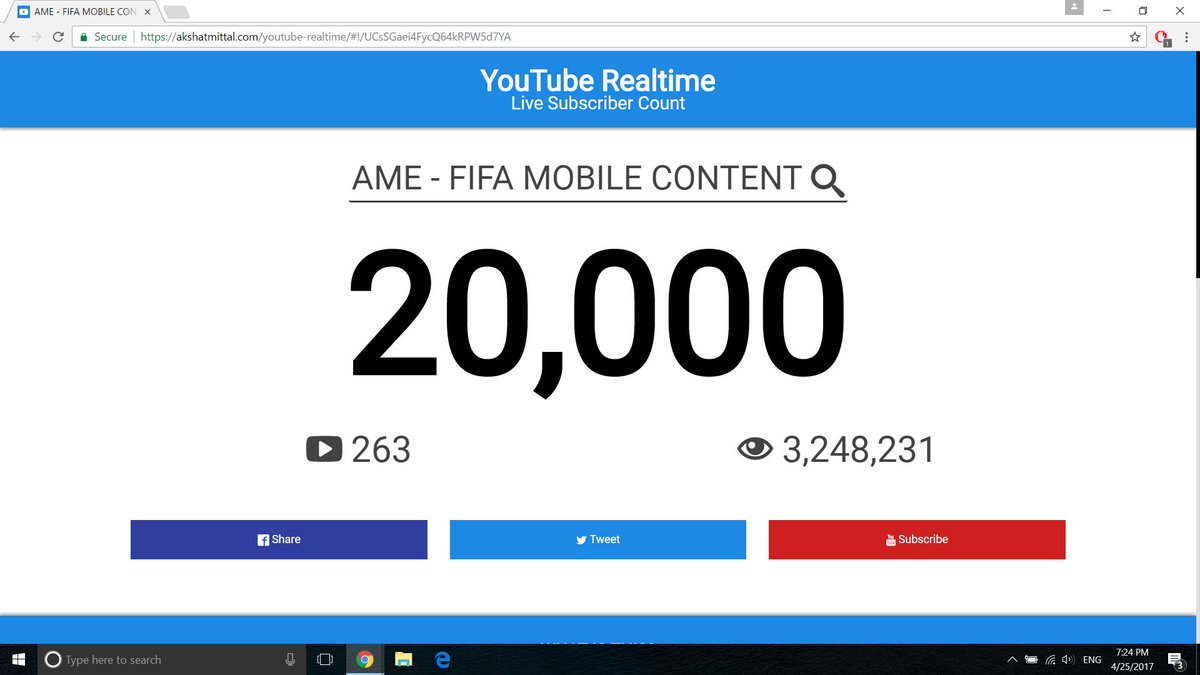 Wow...20k! Thank you guys so much for all the continued support. Very humbled and blessed.