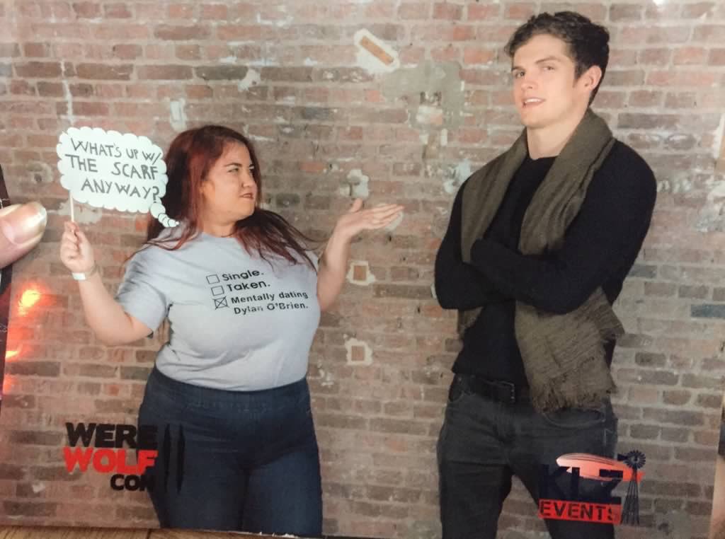dsharmanews's tweet photo. .@SharmanLover "It's 65 degrees out."
Daniel with MrsObrienBooth last year.
Daniel com fΓ£ na #WereWolfConII
#HappyBirthdayDanielSharman https://t.co/G1VsoXiZb3