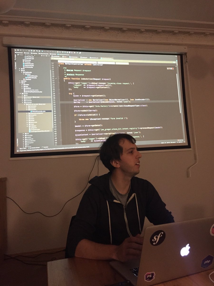 coding_nerd's tweet photo. Hands on during the #sfugfra. #Frankfurt #fradev #symfony https://t.co/t4PYWBP2Wc