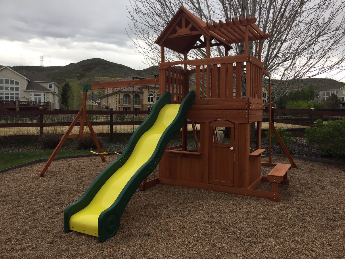 thunder ridge swing set