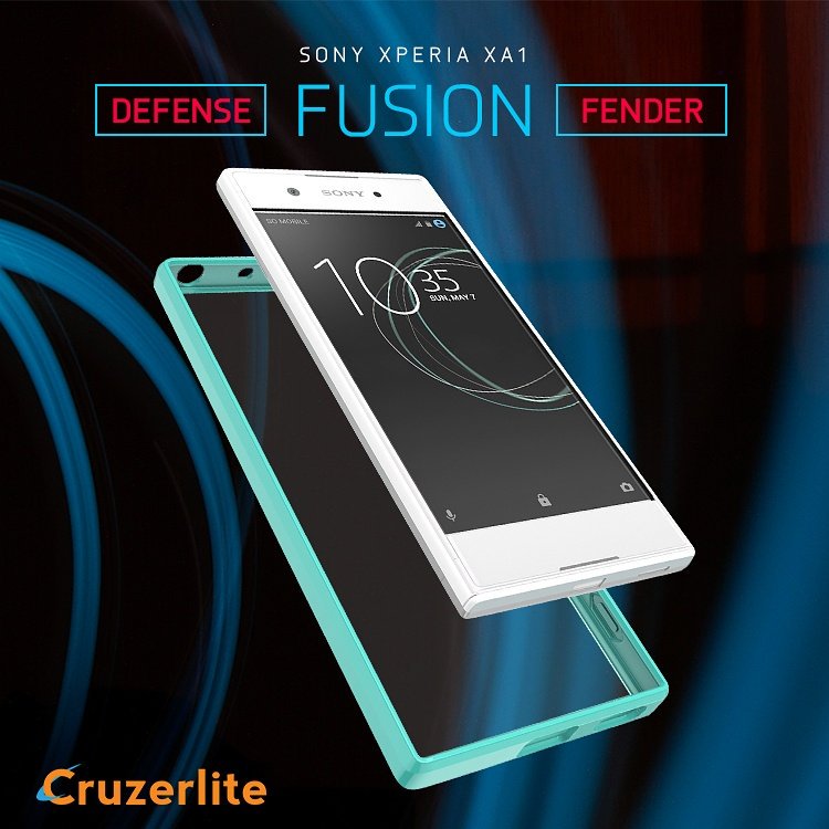 The new Cruzerlite Defense Fusion Fender TPU/Hard Plastic Case for Sony Xperia XA1 available on our website!Soon on Amazon US, UK &amp; Canada!