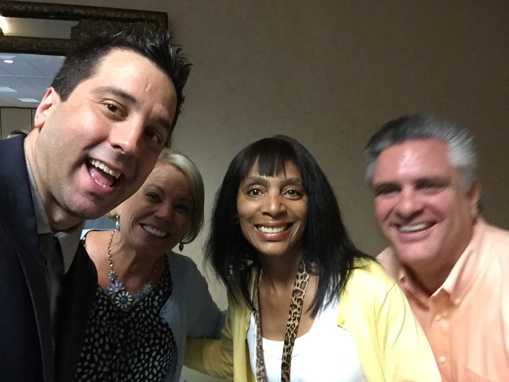 ElCaminoHighSch's tweet image. Excited to be here with @gcouros #sparksd @tch4fun @OUSDAssessment