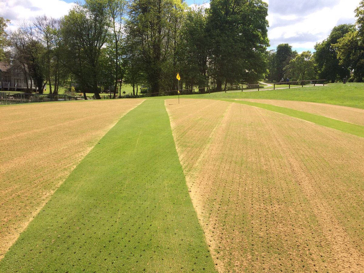 HeadlandAmenity's tweet photo. Overstone Park GC showing benefits after #Ccomplex 4-3-4 & Hollow Core https://t.co/ifap1OqeQg