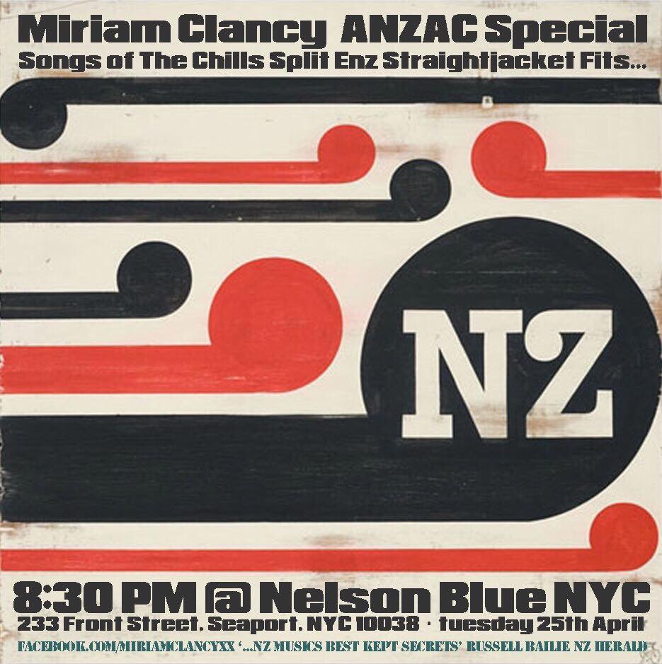 jpwinger's tweet image. Miriam Clancy ANZAC Special tonight 8:30 at Nelson Blue NYC facebook.com/events/2070558…
