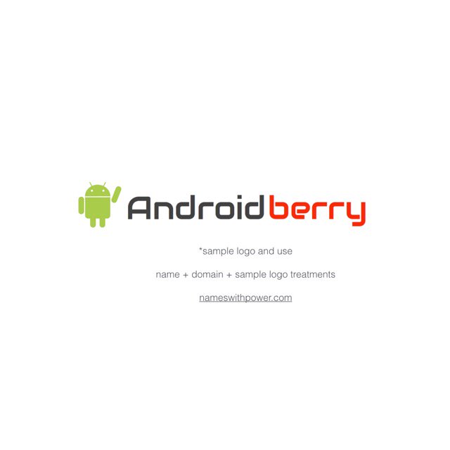 NameswithPower's tweet image. #Androidberry Tech name for sale in auction ENDING TOMORROW #Android #domains #domainbuyers #investors #naming flippa.com/8201353-androi…