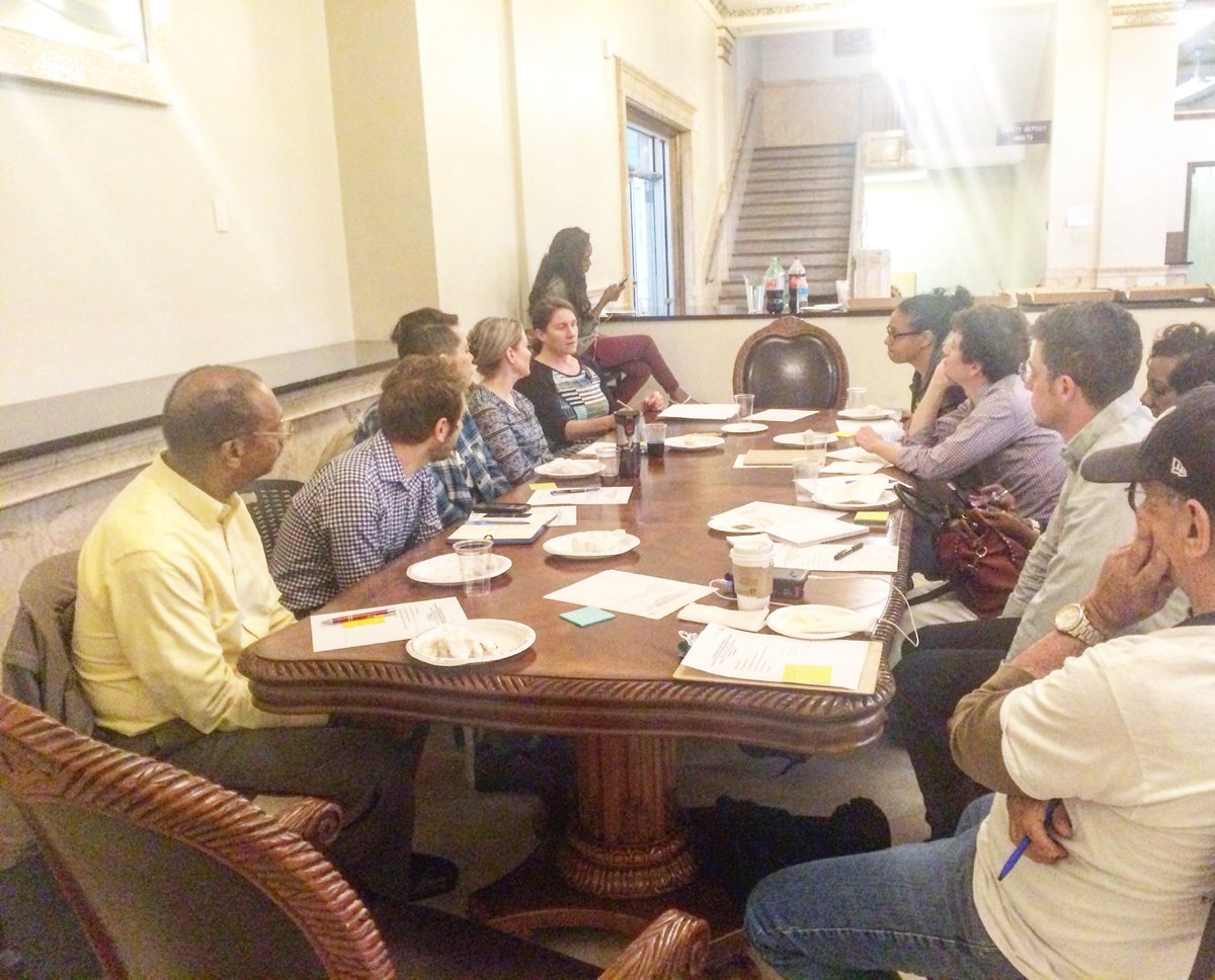 jrens4daregion's tweet photo. #SteelCitySalvage committee strategized over lunch today @ #The504 aka #garybankbuilding
#OnTheTable219
#knightcities
#garyindiana https://t.co/eo8G3onTCE