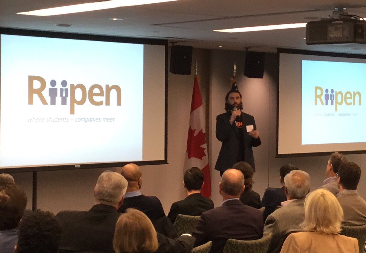 CanCGBoston's tweet photo. Thanks to all the innovative Canadian companies who presented at #48HrsInTheHub. We'll announce the winners shortly! https://t.co/xWWRpmXBCC