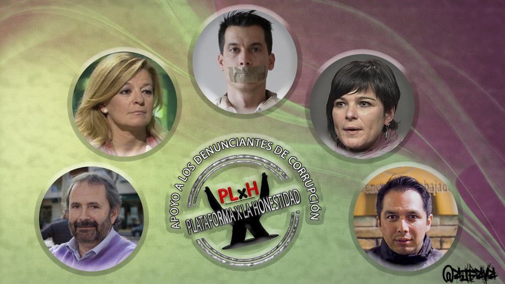 #ParaFrenarLaTrama: BLINDAR a #DenunciantesDeCorrupción, como <a href="/Urrutico/">Fernando Urruti</a> <a href="/AnaGarridoRamos/">Ana Garrido Ramos</a> <a href="/luisgonzaloseg/">Luis Gonzalo Segura</a> <a href="/azaharaperalta/">Azahara</a> <a href="/roberto_macias_/">Roberto Macias</a>