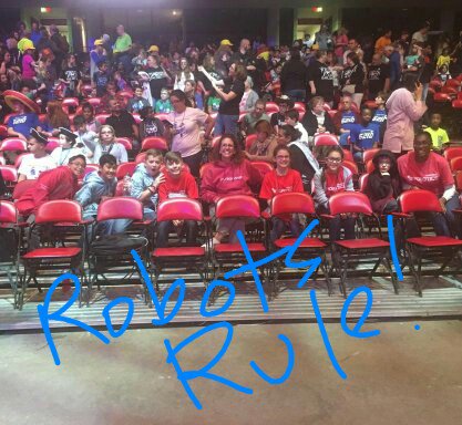 natemackrobotic's tweet image. Ready to watch Championship matches #VEXWorlds2017 #amazingrobots #memoriesforlife