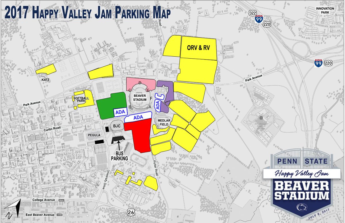 Penn State Beaver Stadium Seating Chart