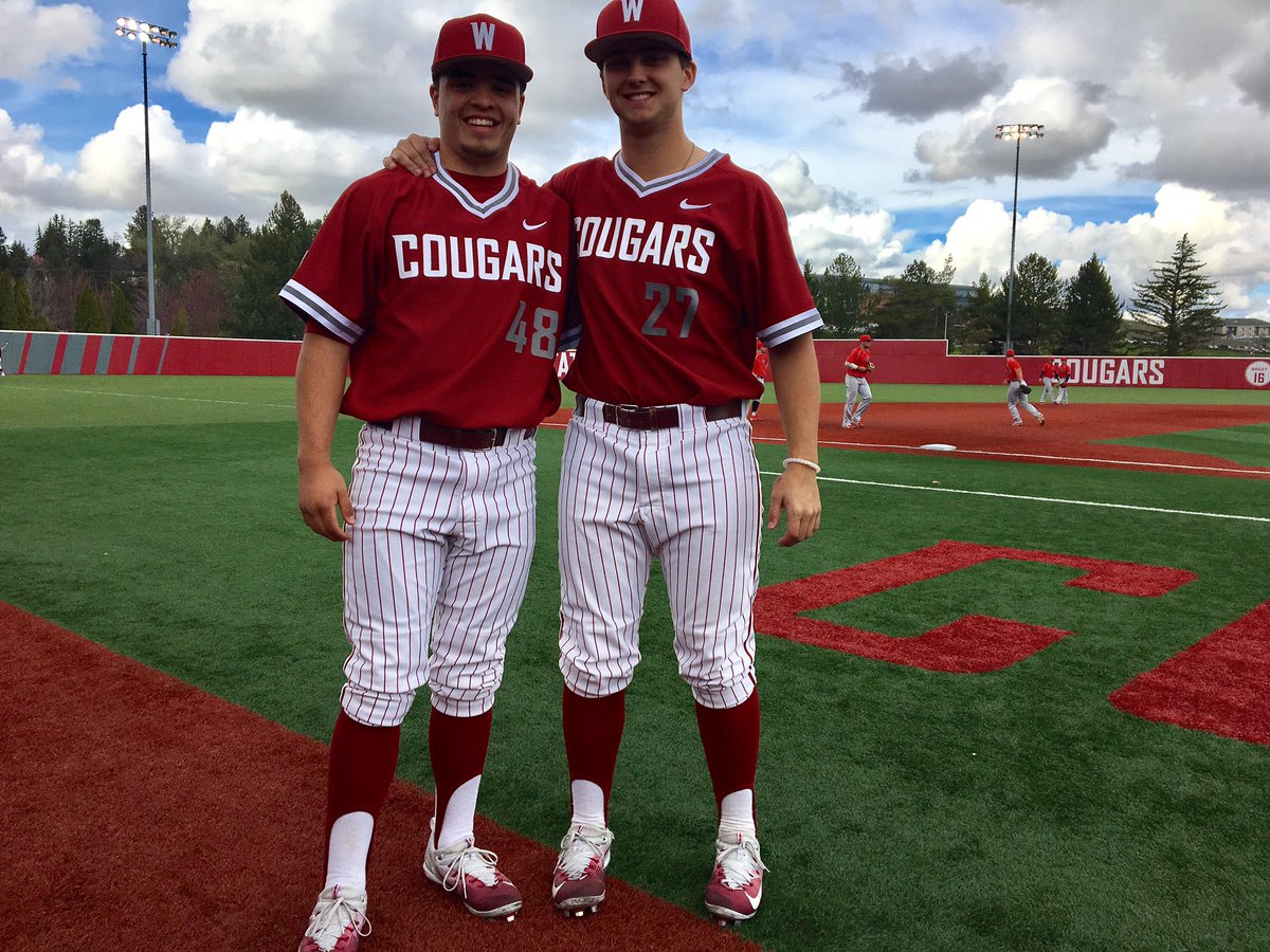 Washington State Baseball on X: Johnny Sage and Jon Burghardt