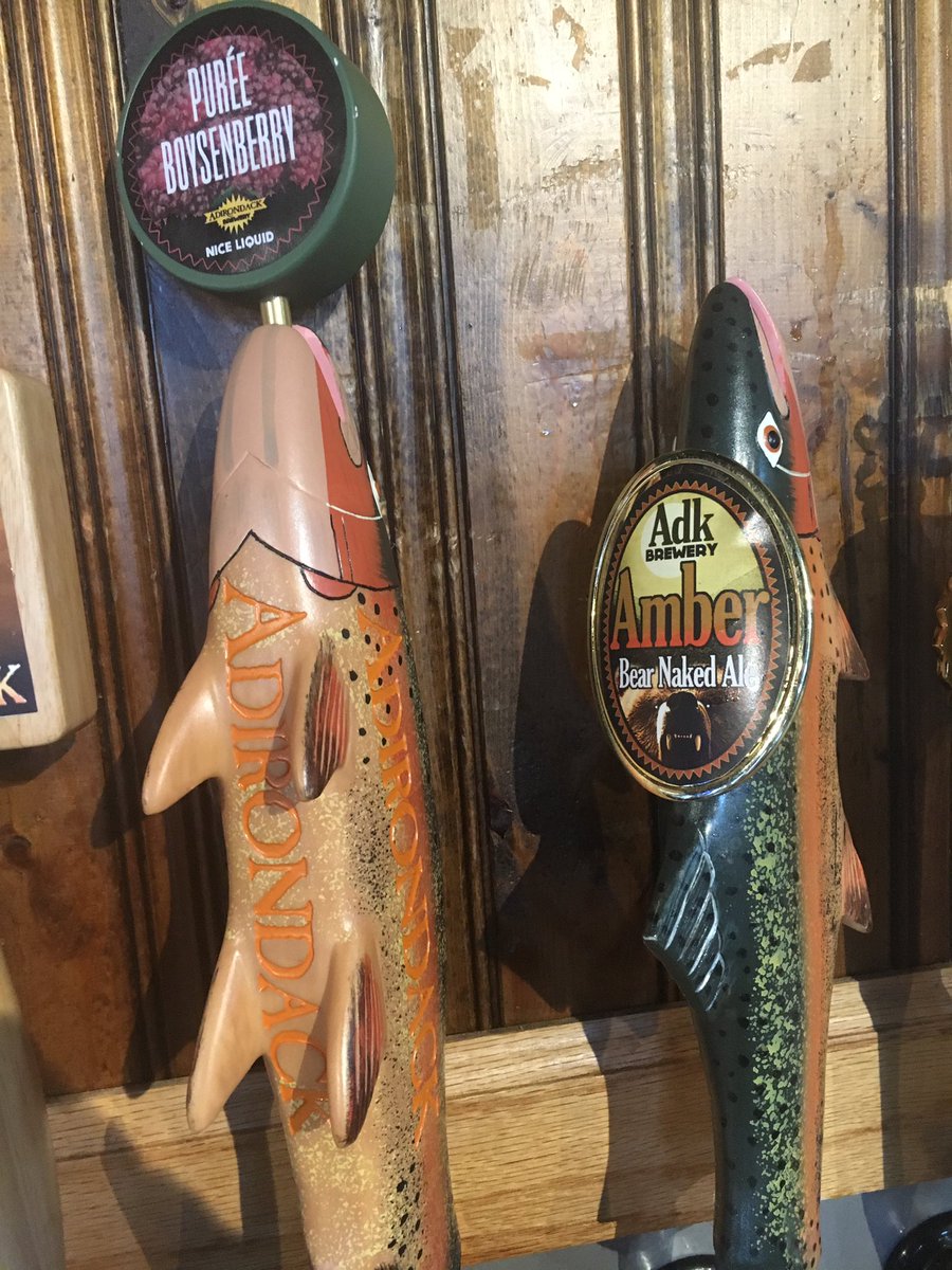 5 taps at Maggie's tonight <a href="/7pm/">Huong Le</a>. Come hang out with chris from <a href="/adkbrewery/">Adirondack Brewery</a> !! Don't miss out on the Boysenberry!!