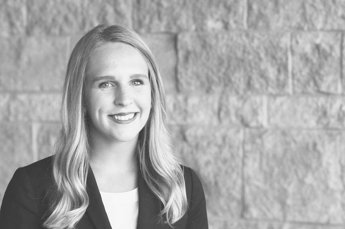 NebraskaBizHA's tweet photo. SHOUTOUT to our next #CBAHA senior, Katie Warneke, who will be graduating from #UNLCBA with her MPA in December &amp; work with Lutz after. #UNL https://t.co/Oxgni8IJww
