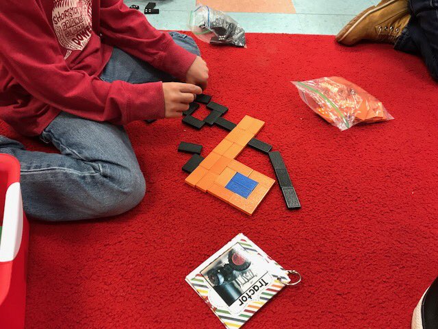 SolancoSchlDist's tweet image. Mrs. Weitzel&apos;s first grade class going full STEAM today! #ClermontPride #MathMoment