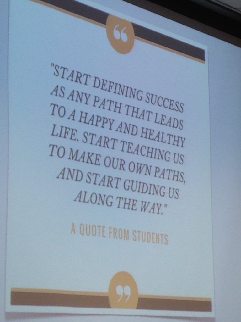 RanchoWallc's tweet image. @gcouros #SparkSD A great mission statement...written by students for students @CajonValleyUSD @KatieMTLC @magnoliaamanda @11khull