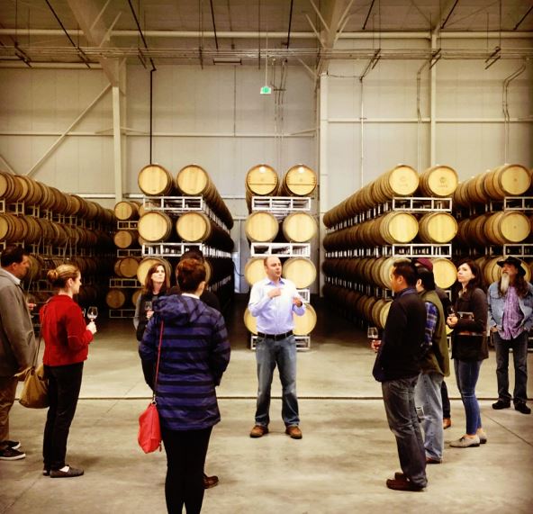 We loved touring San Antonio Winery's new facility during CAB Camp. Thanks Anthony Riboli for showing us around! #CABCamp #PasoRoblesCAB