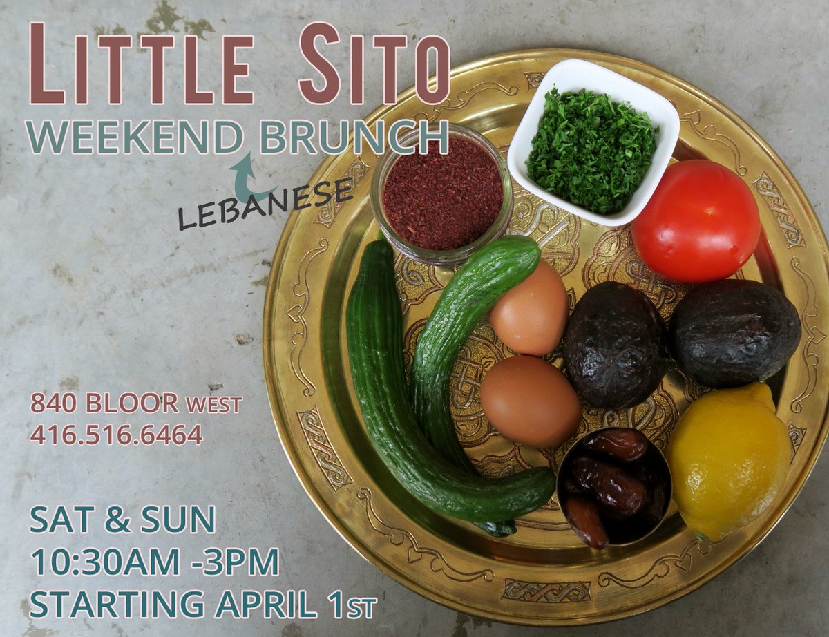 littlesitoto's tweet photo. We are now open for brunch Saturday and Sundays 10:30-3pm https://t.co/8NuNiciwaX