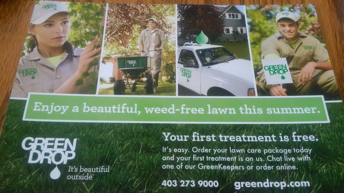 Make ur grass green @GreenDropLtd