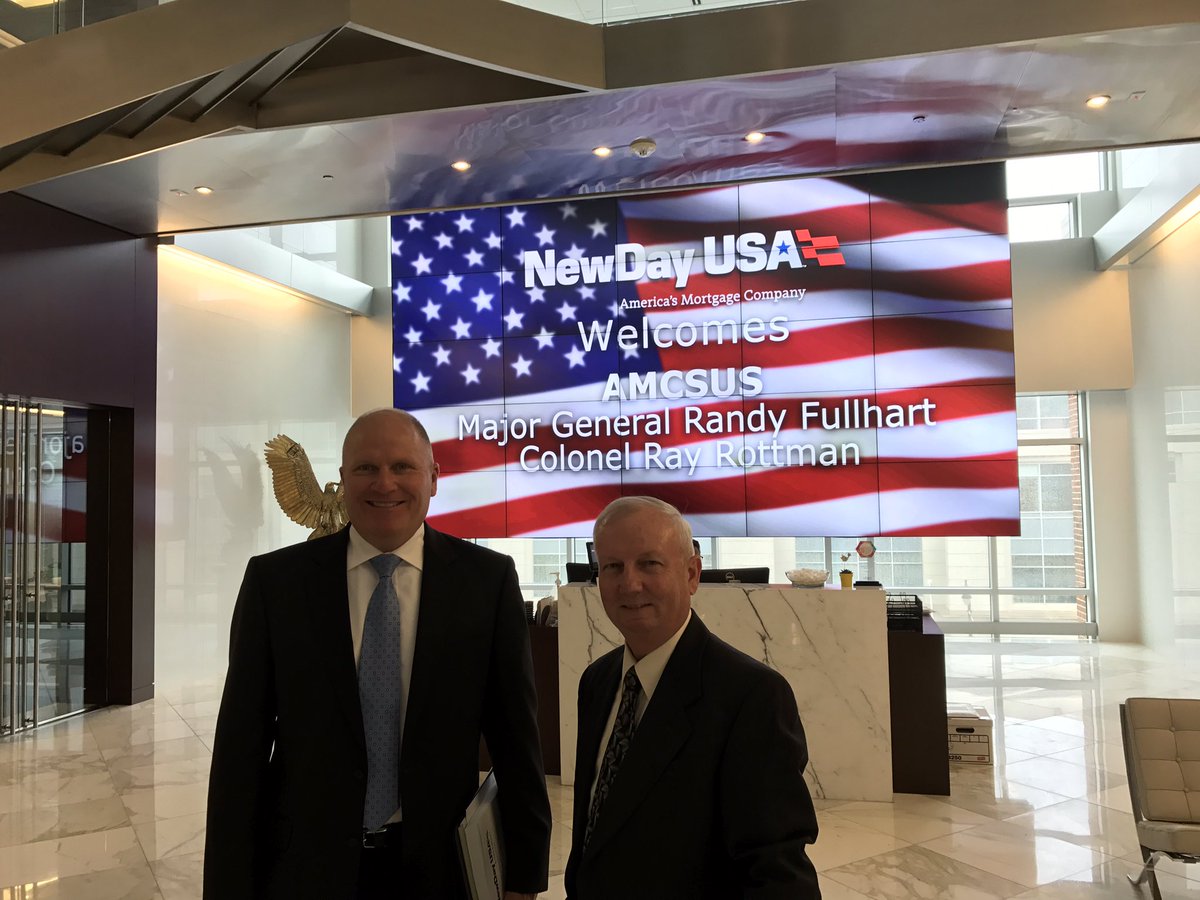 AMCSUS's tweet image. Great meeting today between AMCSUS and NewDay USA.