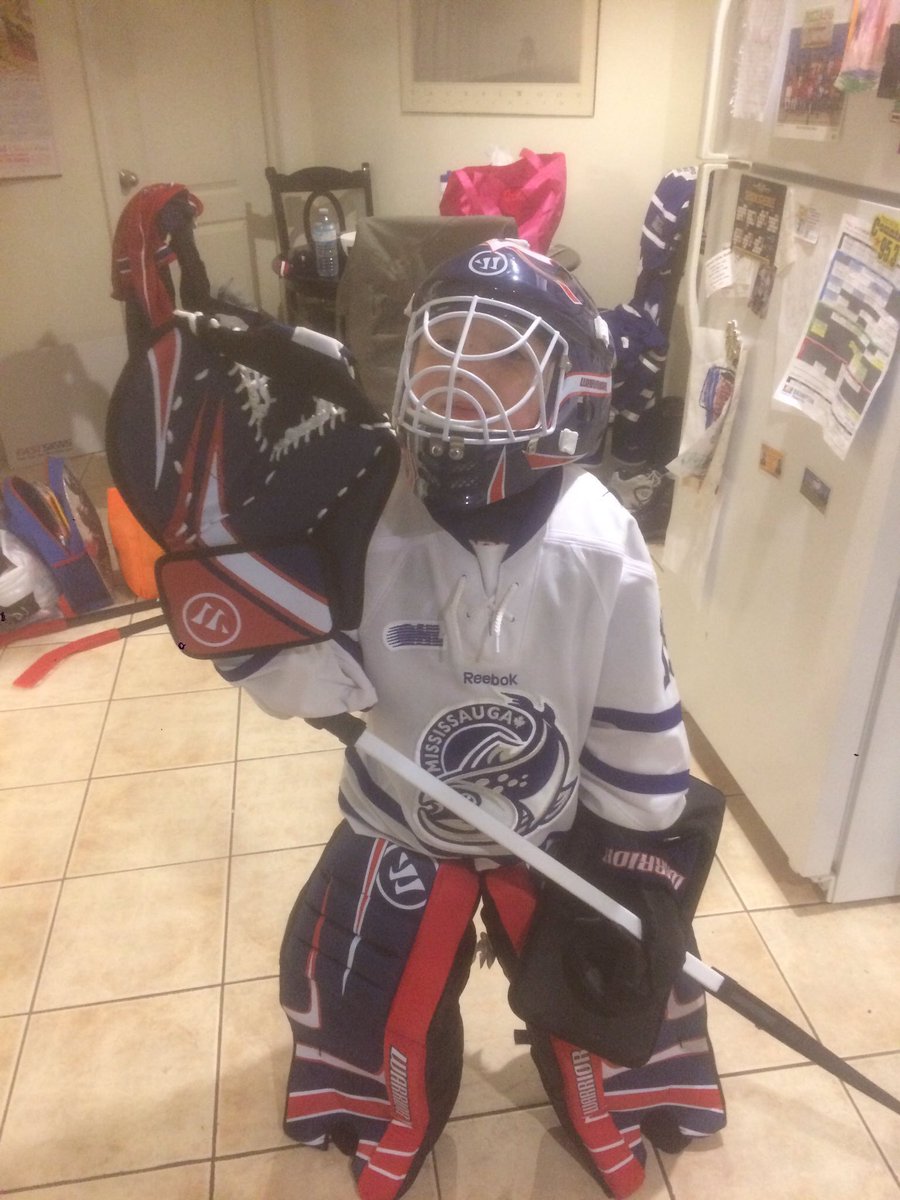 marvindaw's tweet image. #WhatToWin 
Liam dreams of being a future Steelheads goalie!! 
#DreamBig #FEARtheFISH
