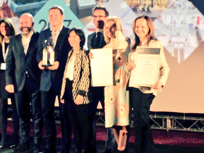 MULTICORP_'s tweet photo. Multi's Forum Lviv wins Commandation at the ICSC European Conference in Warsaw in the category New Developments.#ICSCEUROPE https://t.co/R36qWVN5G8