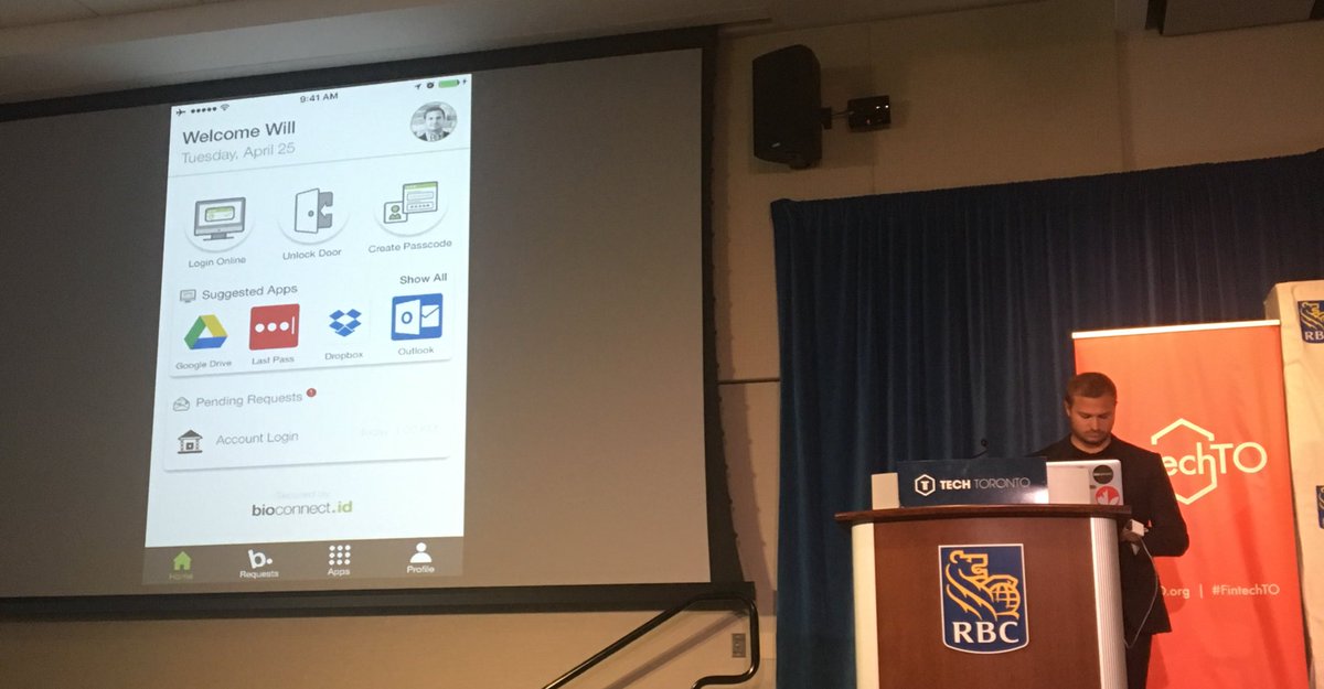 bioconnect's tweet image. Looking to get #BioConnectID, demoed tonight at #FinTechTO? Go to bioconnect.com/FinTech-TO to sign up for future access! #BeYou