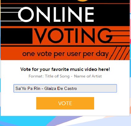 EllesorArelag's tweet photo. keep on voting for my bebe loves @glaizaredux https://t.co/cenicxuKxX