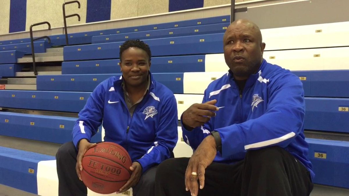LSJsports's tweet photo. Video: Alayne, Mike Ingram on her new job as LCC's women's hoops coach https://t.co/QbGmZJYMNl https://t.co/L5heTzDiZ0