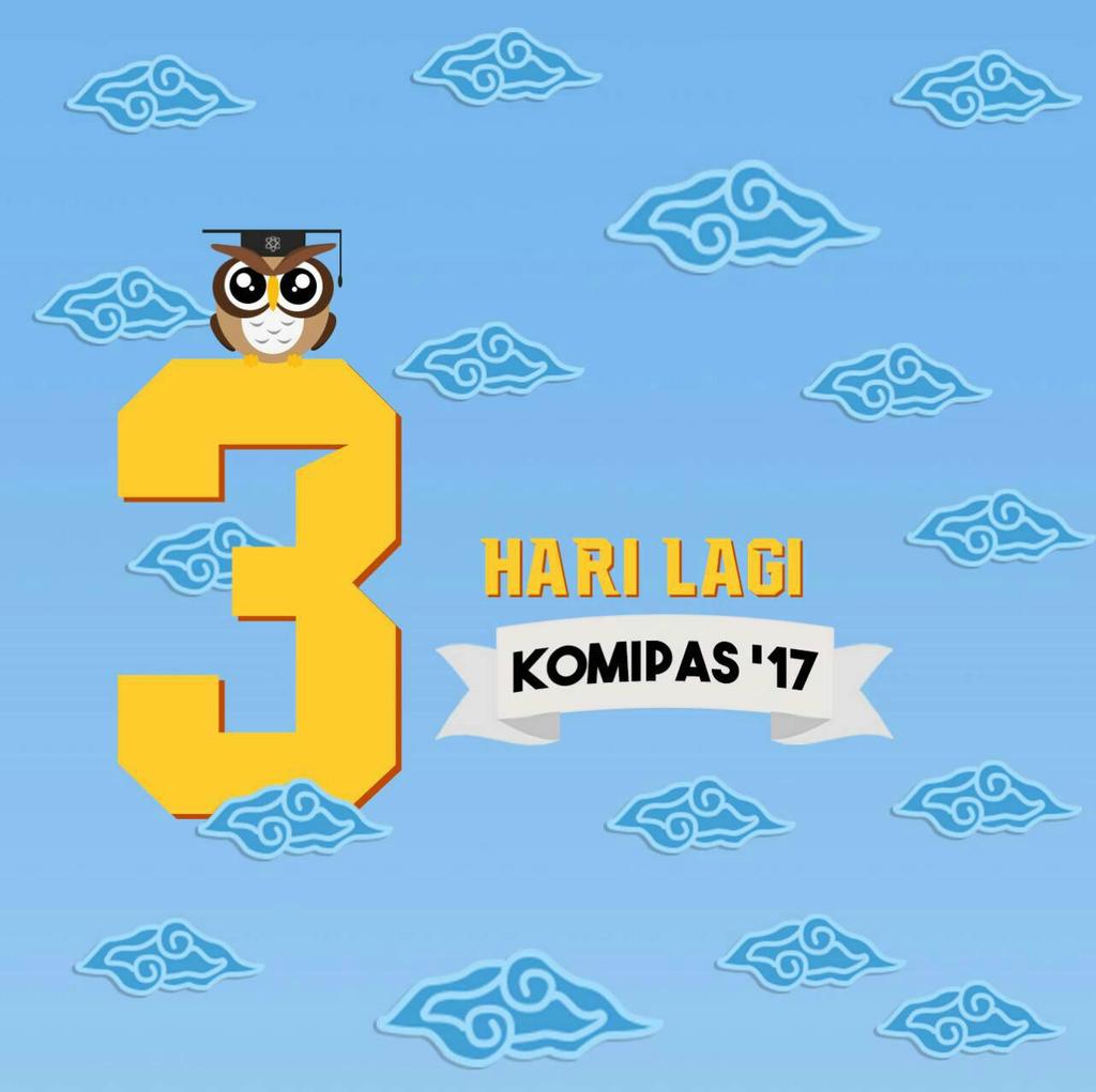 Halo semua
3 hari lagi menuju KOMIPAS'17 nih, akan ada hiburan yang menarik lohh!