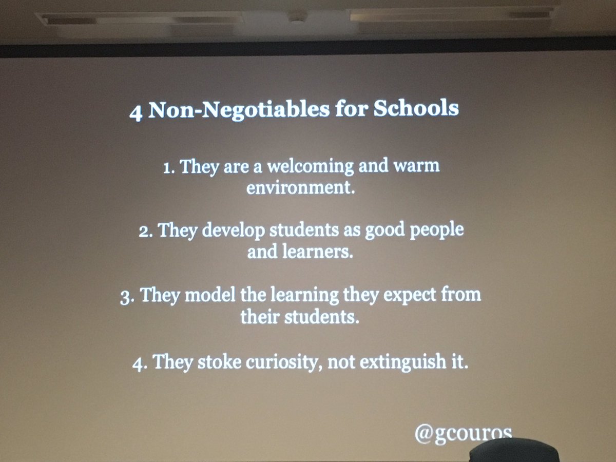 JerryJonesEdu's tweet image. 4 Non-Negotiables for Schools #sparksd