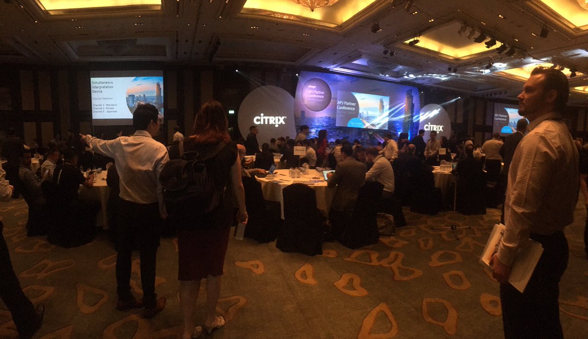 Nabeely's tweet image. #citrixapjpc - great energy at the Citrix Partner Conference APJ