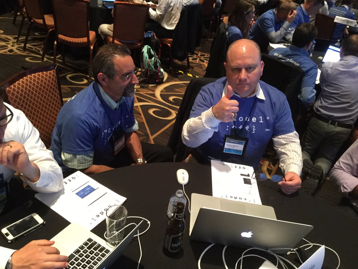 KeithAtIBM's tweet image. @Trudylmccrea @BamaCW1962  the CodeOff  #Bluemix #GarageMethod
