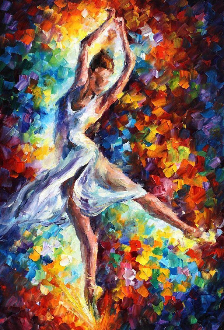 Leonid Afremov Dance Is A Way To Find Yourself And Lose Yourself I Believe That You Can Lose Yourself While Dancing Just Like With Any Other Art Form T Co Ol3pgsmvw4