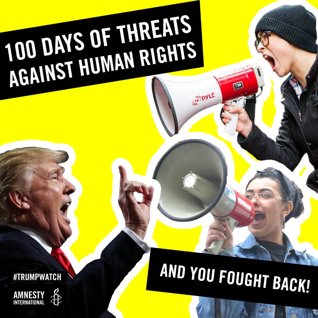 #TrumpWatch: <a href="/realDonaldTrump/">Donald J. Trump</a>’s first 100 days showed a flagrant disregard for... ln.is/nneCj by #anti_flag via <a href="/c0nvey/">Convey</a>