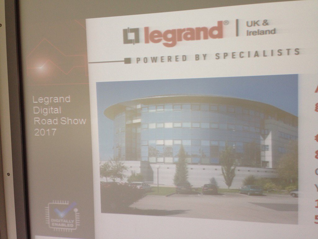 Looking forward to a great day in Glasgow at the Legrand Assisted Living Digital Roadshow #digitalTECS